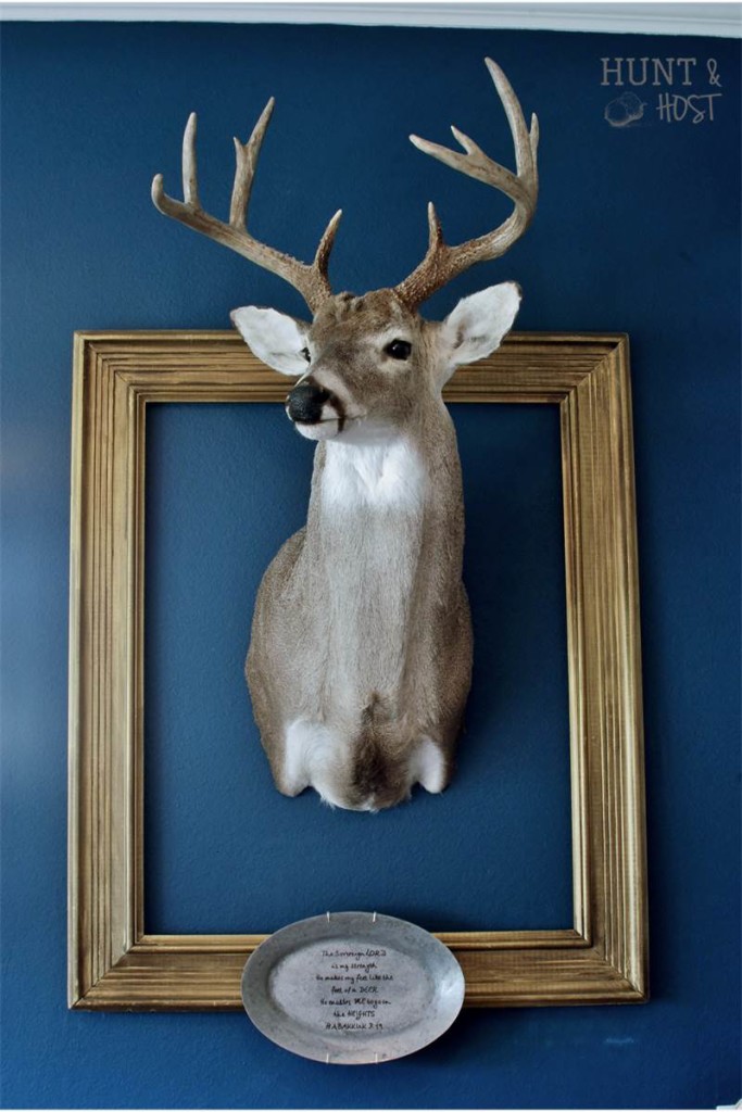 French country deer decor
