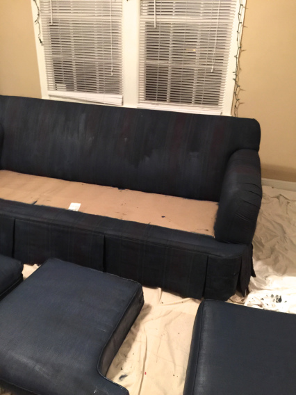 painted furniture sofa