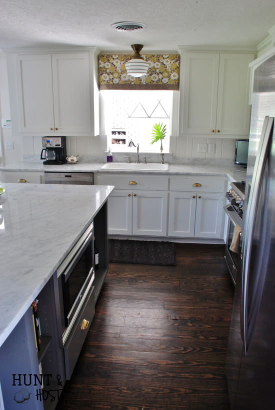 before and after home tour kitchen 