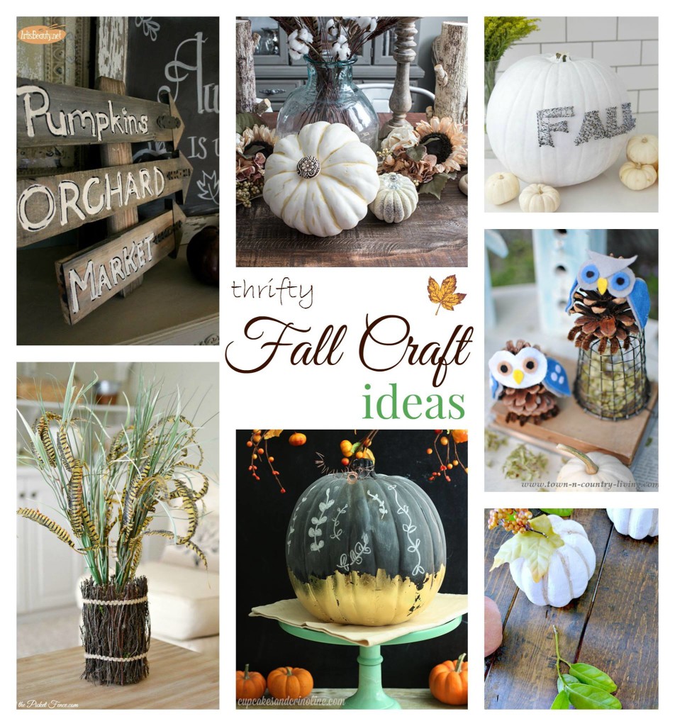 Thrifty Fall Crafts