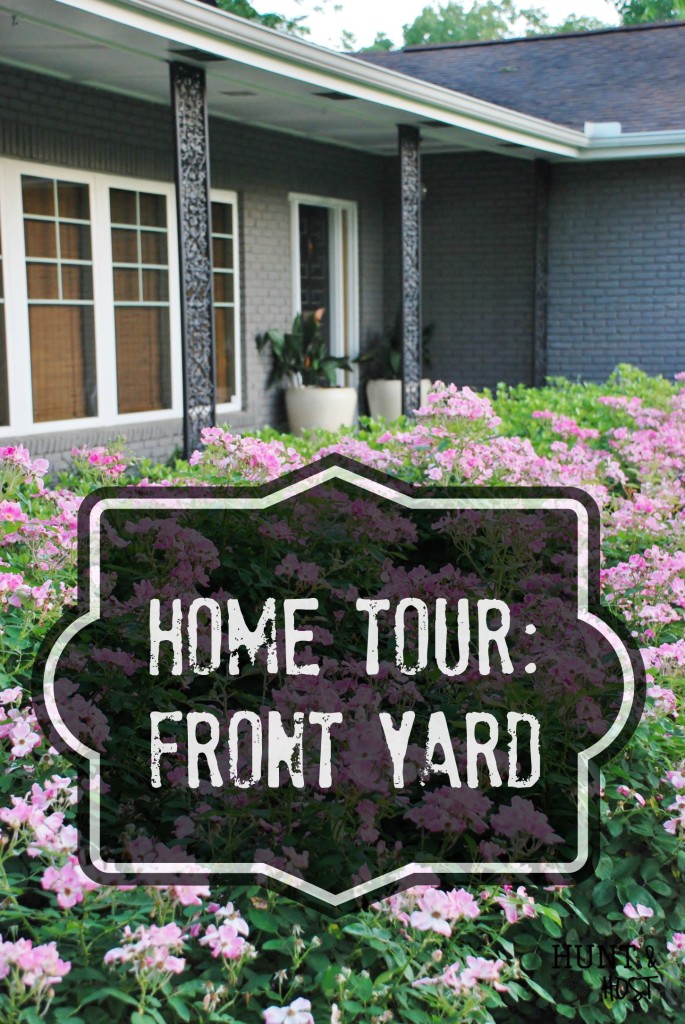 front yard curb appeal home tour