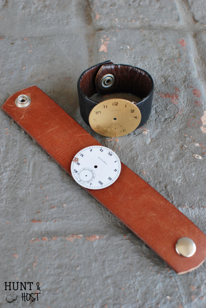 This watch face craft will have you looking hip in no time. How to make a watch face cuff bracelet. 