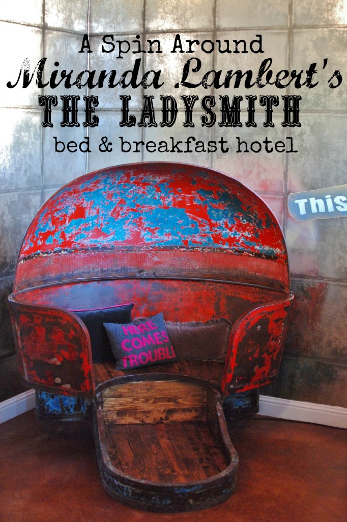 A Spin around Miranda Lambert's bed and breakfast hotel, The Ladysmith. AND an interview with the designer Phara Queen. www.huntandhost.net
