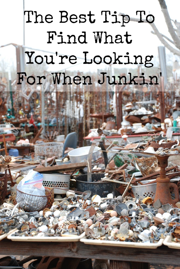 The best tip to find what you're looking for when junking www.huntandhost.net