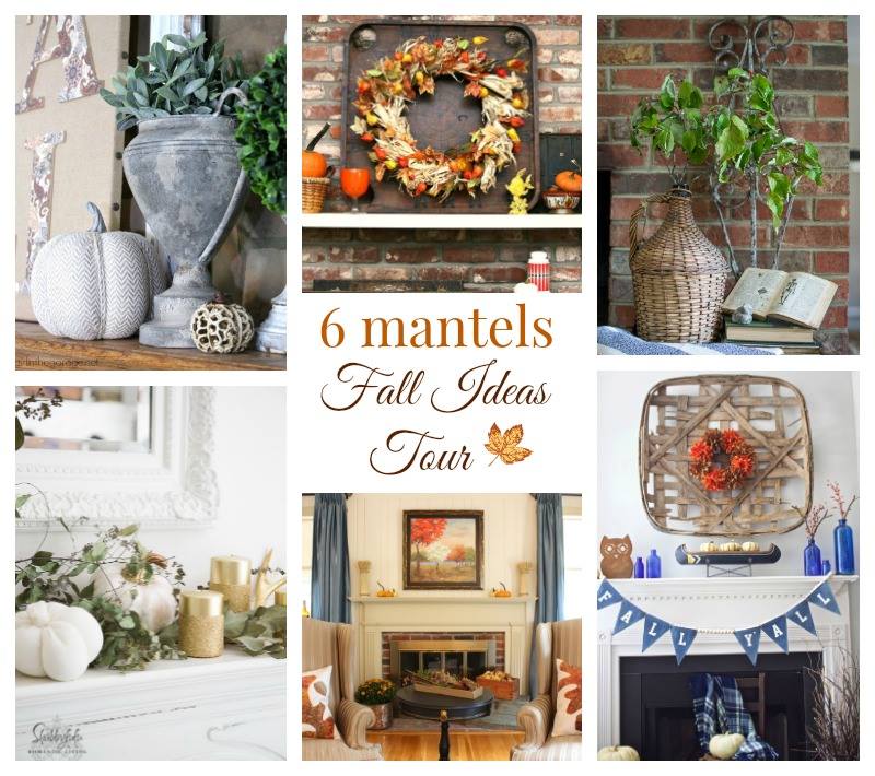 Fall Ideas Tour: Mantels, Tablescapes, Wreaths, Printables and Porches. Hunt & Host's DIY chalkboard placemat is a fun project for any time of the year! 