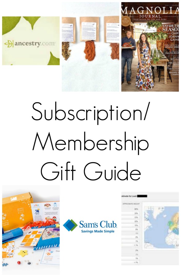Give a gift that continues to give with these amazing memership and subscription gift ideas! 