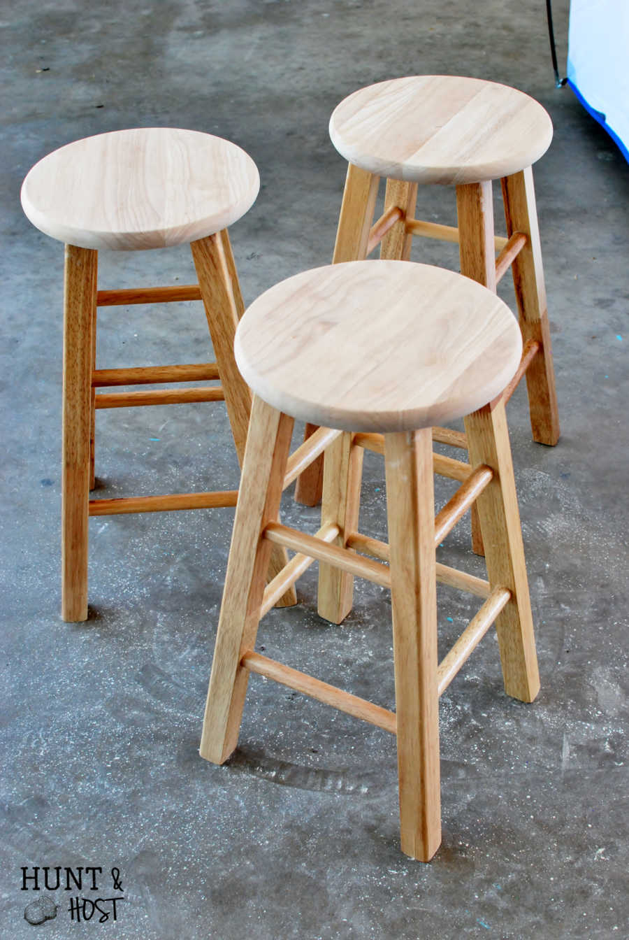 To Chic Bar Stool Makeover With, Ideas To Paint Bar Stools