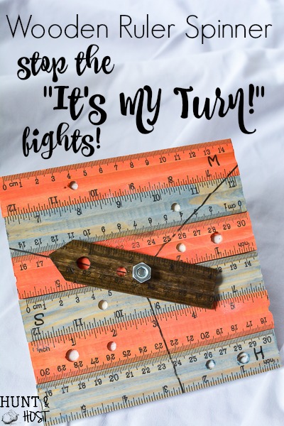What a fun DIY from the dollar store, you have to see how she made wooden rulers into a solution for the kids fighting! And it's not a spanker ruler, lol! 