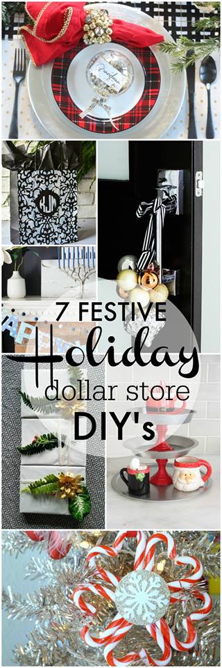 December dollar store ideas for Christmas