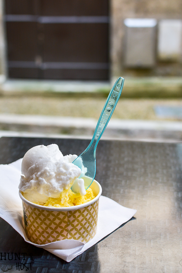 Planning a trip to France, add these french excursions to your vacation itenerary. Visit Saint Emilion and Perigueux for a fun and gorgeous French adventure. #travelFrance #perigueux #FrenchCountry #Frenchvacation #gelato