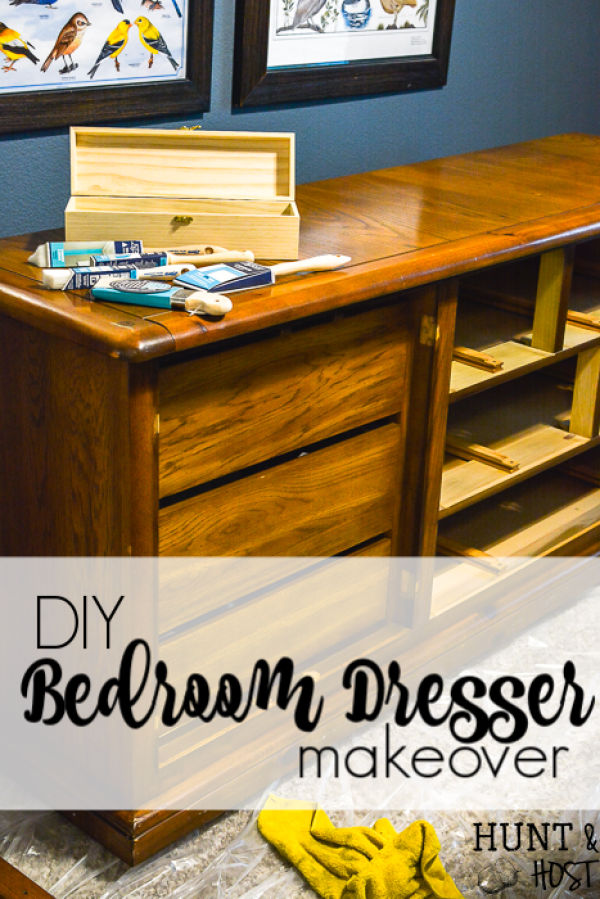 Don't be scared to redo that out dated dresser you have in your bedroom. This simple little dresser makeover will give you a few important tips to paint furniture with ease. It saves money and looks fabulous to paint your own furniture so get that paint flying friend! #paintedfurniture #painttips #dressermakeover #bestpaintbrush #diyapinting #zibraweeklypick